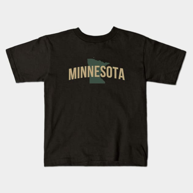 minnesota Kids T-Shirt by Novel_Designs